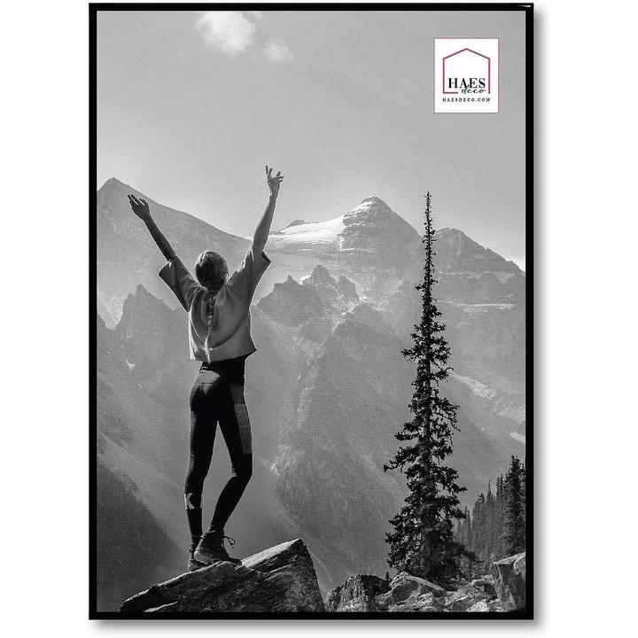 Immagine prodotto Haes Deco Deco Kunststoff-Fotorahmen EF8B Easy Frame Schwarz 50x70 cm