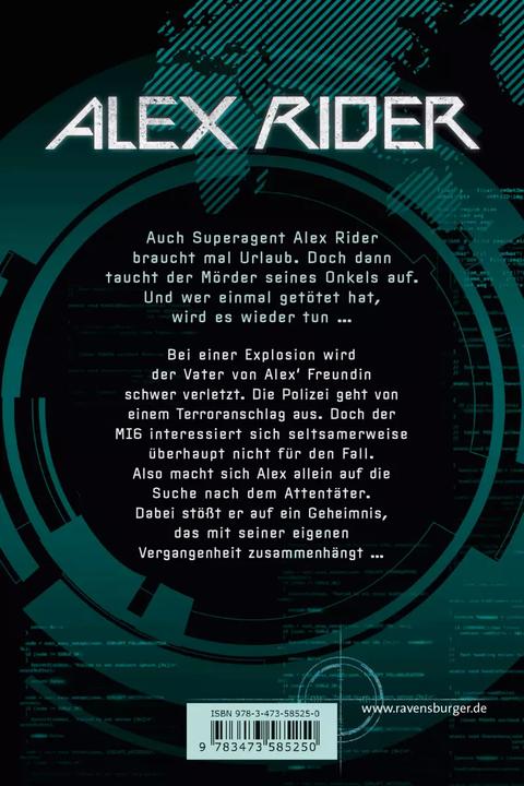 Immagine prodotto Ravensburger Alex Rider, Band 4: Eagle Strike (Tedesco, Anthony Horowitz, 2018)
