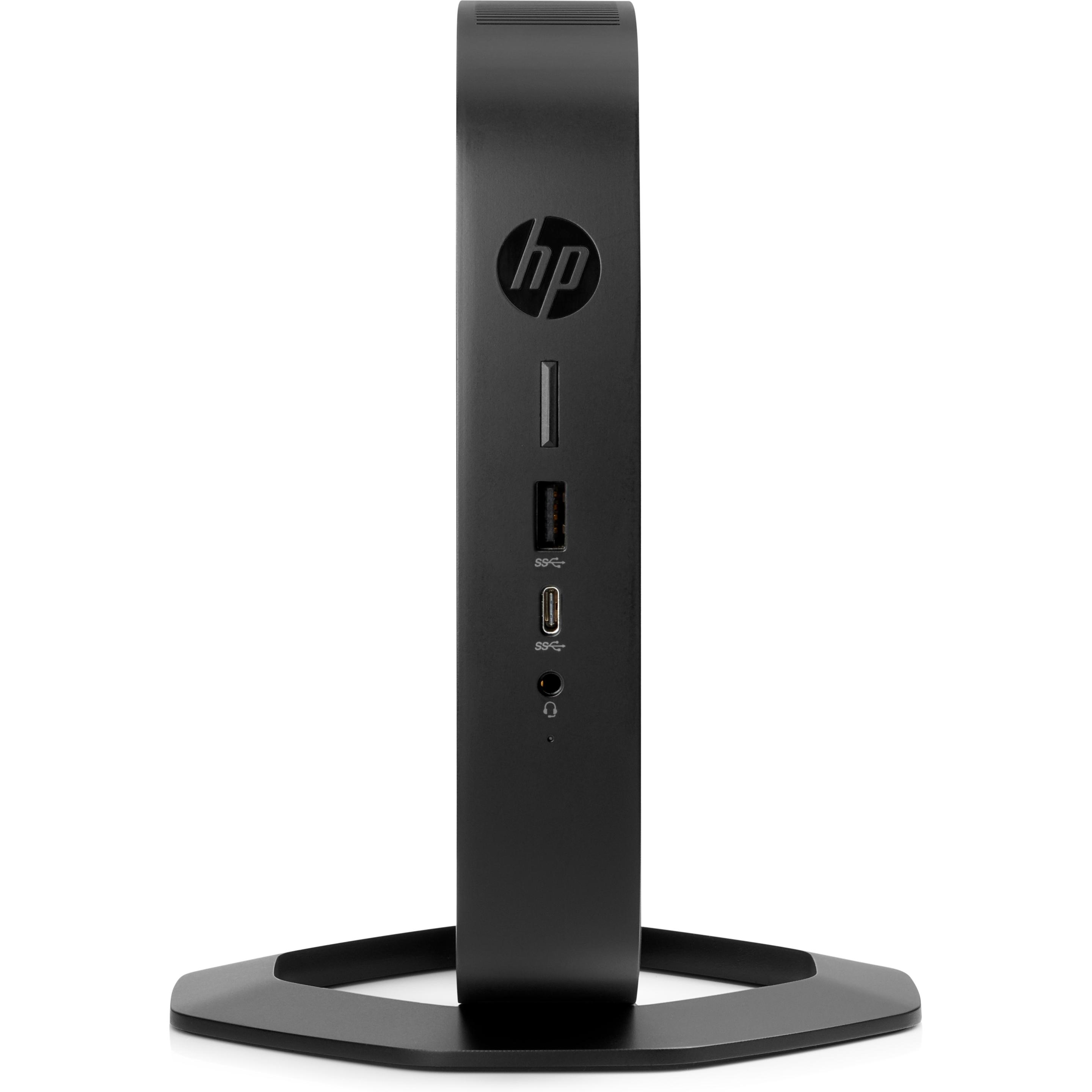 HP t540 Thin Client (128 GB, 8 GB, AMD Ryzen Embedded R1305G), PC, Schwarz