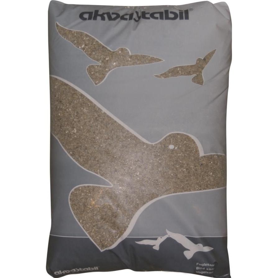 AkvaStabil Fuglesand 25 KG. U/skaller, Vogelkäfig + Voliere