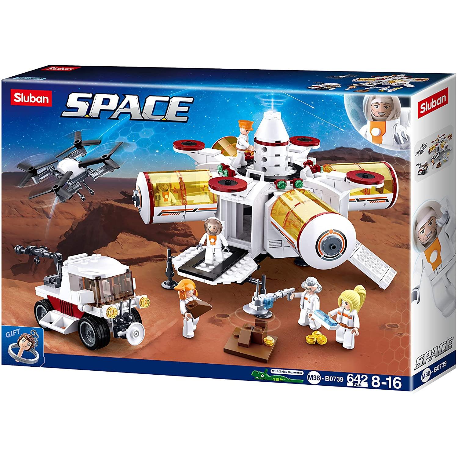Sluban Space - Space Base (642 Pieces)