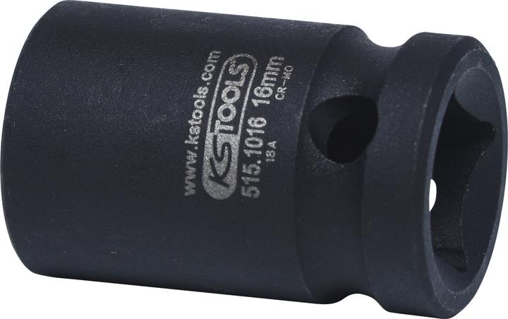 Actual product image KS Tools 1/2 hex power socket. short. 16mm 515.101