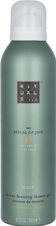 Actual product image Rituals Jing Sleep Serene Foaming Shower Gel (200 ml)