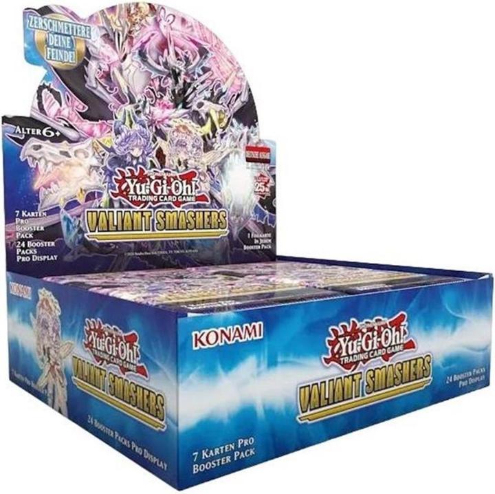 Actual product image Yu-Gi-Oh ! TCG Valiant Smashers présentoir boosters (24) *ALLEMAND* (German, Booster display)