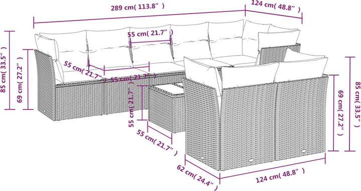 Produktbild vidaXL Jacqueline
