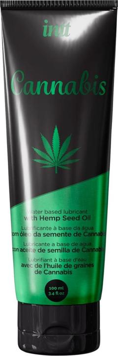 Intt WASSERBASIERTES INTIMGleitmittel MIT CANNABIS-GESCHMACK (100 ml)