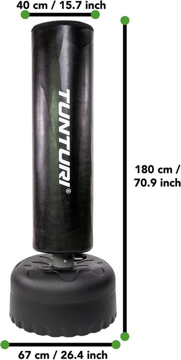 Immagine prodotto Tunturi Free Stand Punch Bag Freistehender Boxständer (67 cm, 18 kg)