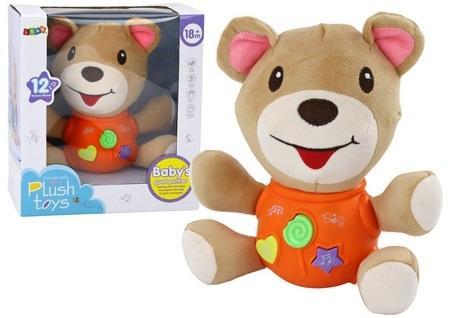 Actual product image Lean Toys Interaktiver Teddybär 23 cm (24 cm)