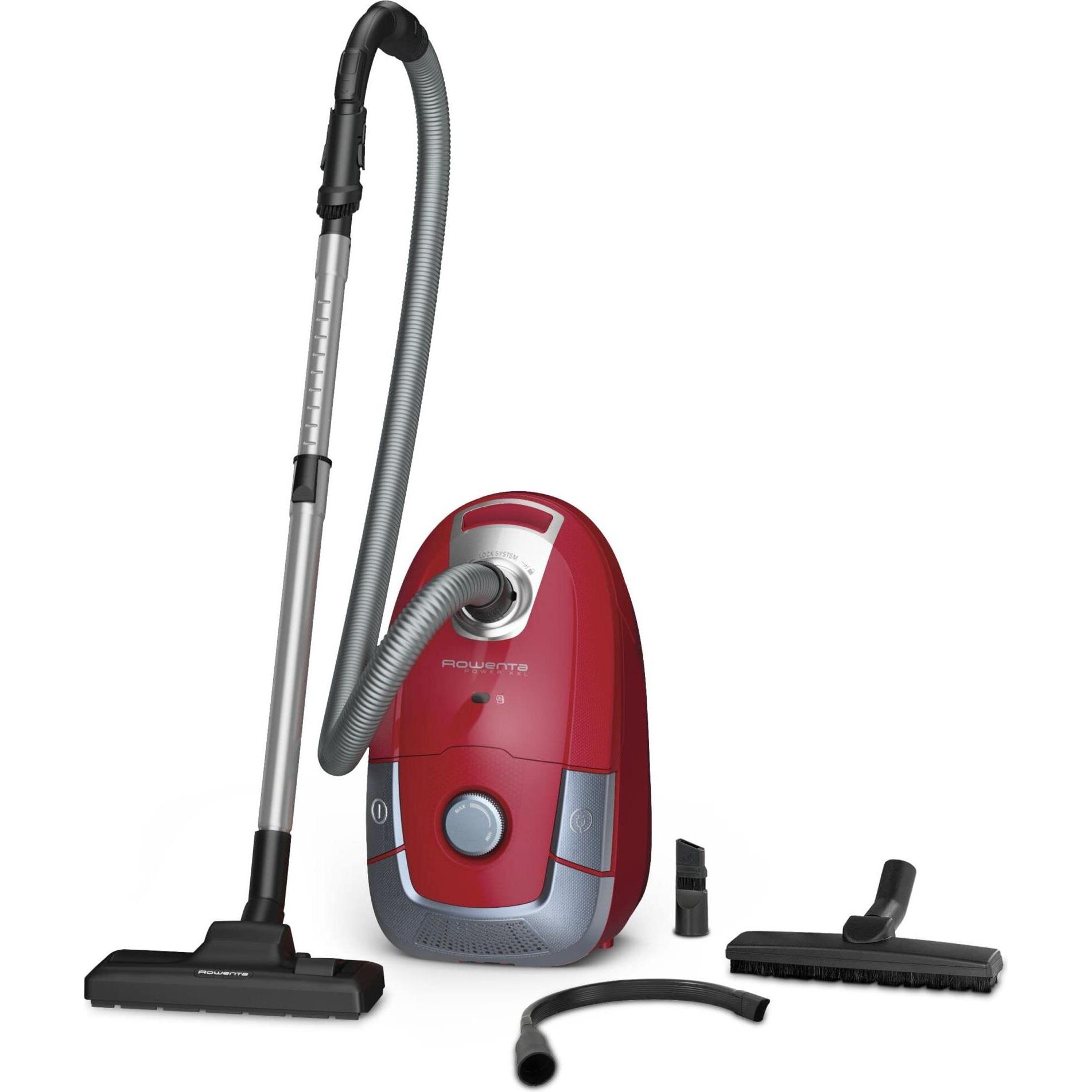 Rowenta Power XXL H&C, Staubsauger, Rot