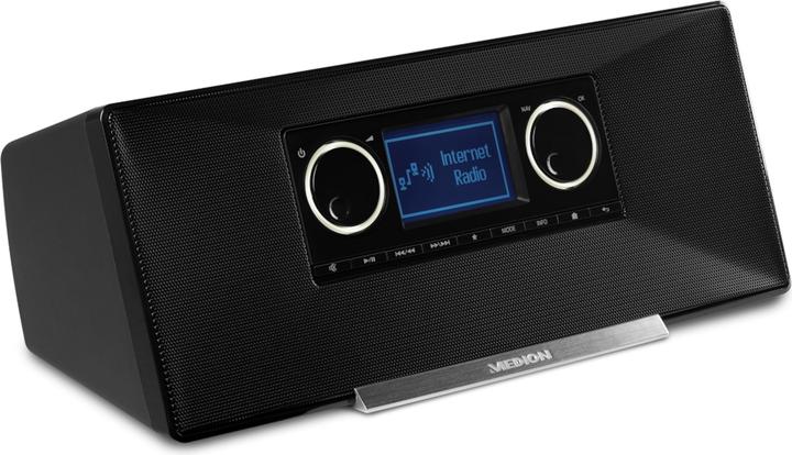 Produktbild Medion P85035 (MD87090) Internetradio mit DAB+, UKW, schwarz (FM, DAB+, WLAN)