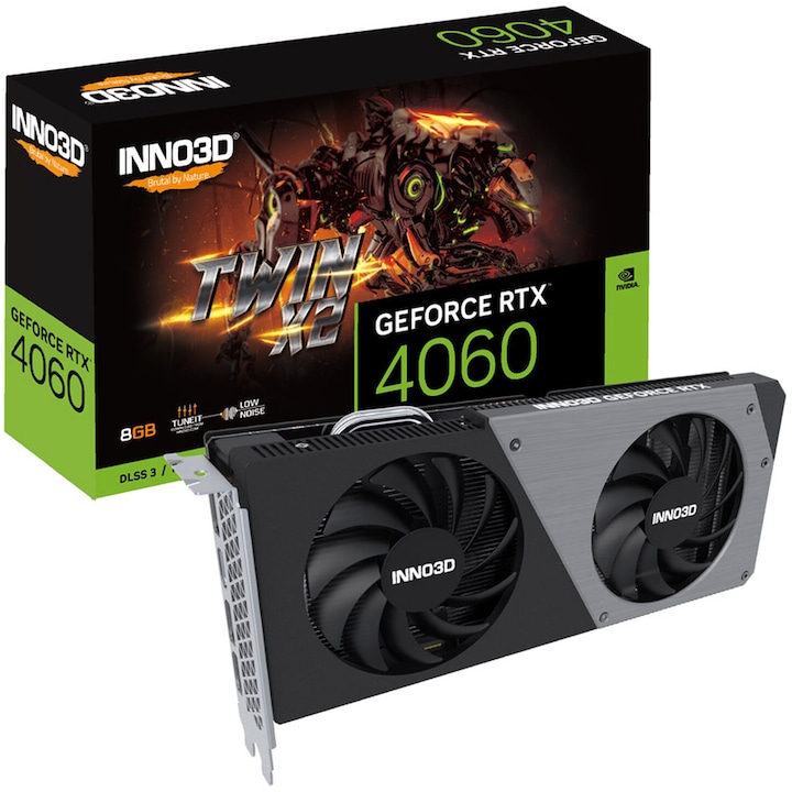 Image du produit Inno3D GeForce RTX 4060 Twin X2 (8 Go)