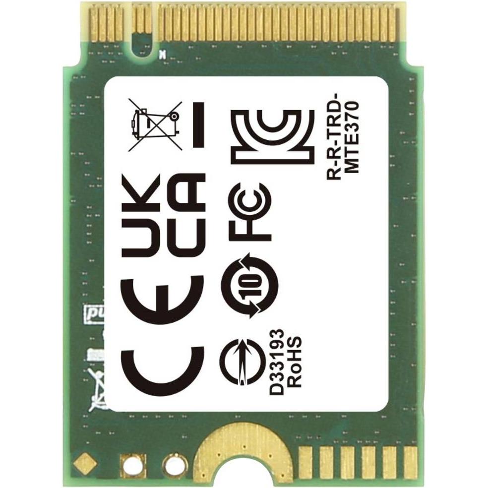 Thumbnail - Transcend MTE370T 512GB SSD disk M.2 2230, PCIe Gen3 x4 NVMe 1.3 (3D TLC), 2000MB/s R, 1100MB/s W (512 GB, M.2 2230), SS...