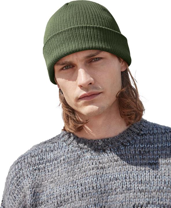Actual product image Beechfield Organic cotton beanie (One size)