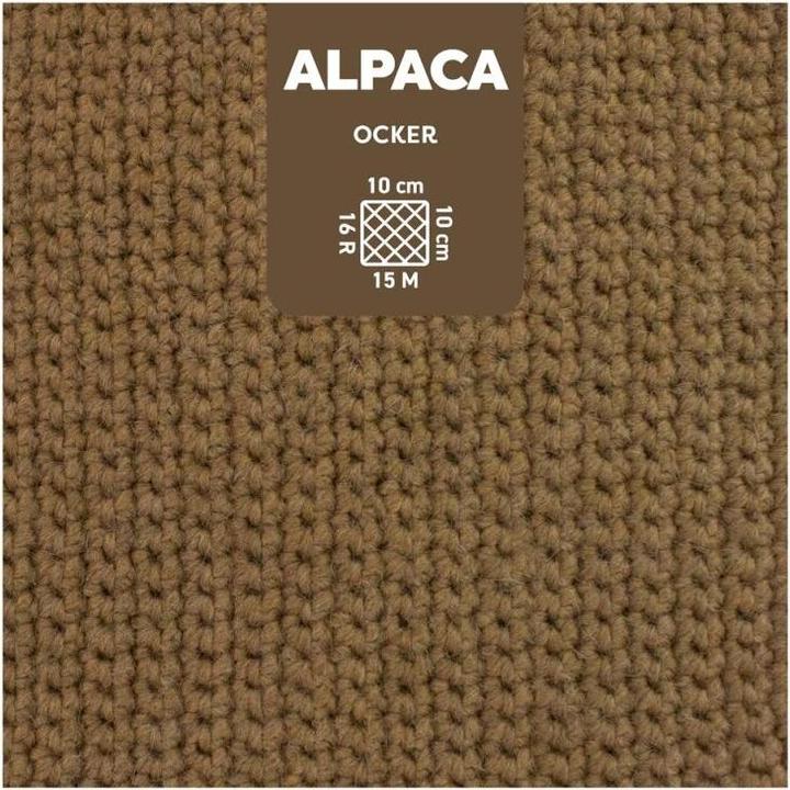 Actual product image Myboshi Alpaca 50g Fb. 672 Ocker (90 m)