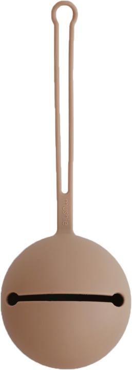 Mushie Pacifier Case Cloudy Taupe