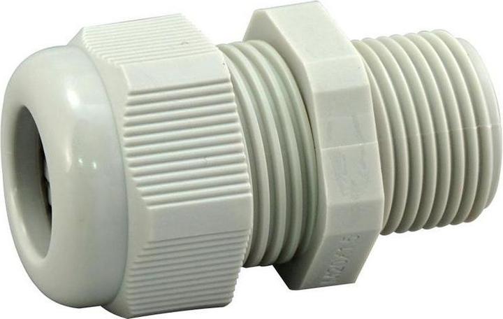 Actual product image RS PRO Grey Nylon Cable Gland, M20X1.5 Thread, 10m