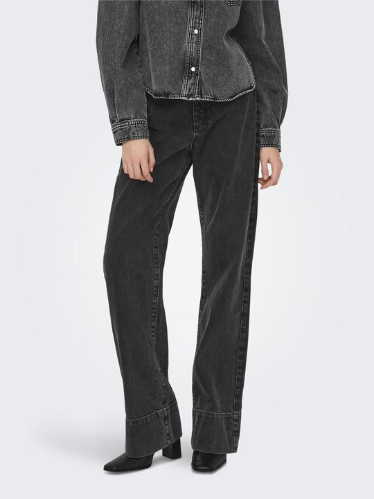 Image du produit Only Coupe large Ourlets à replier Jeans Coupe large jeans (30)