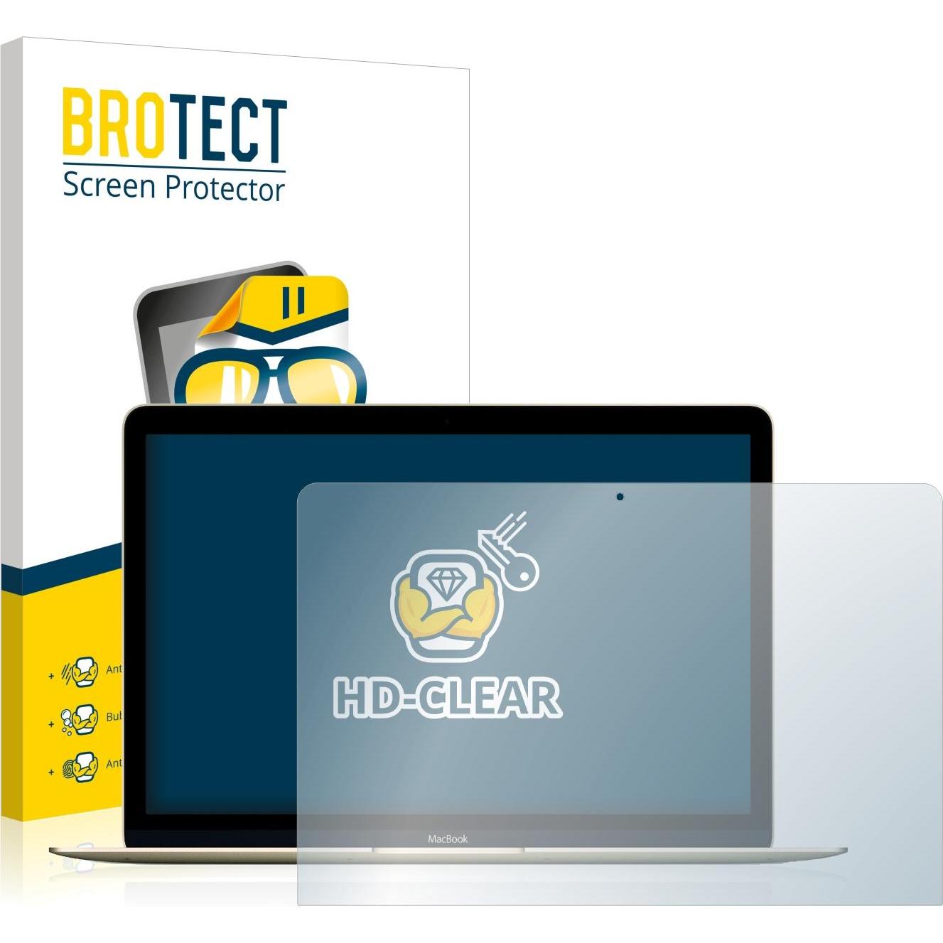 BROTECT Schutzfolie Displayschutz Klar (12"), Notebook Schutzfolie