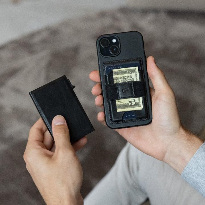 Image du produit Garzini Porte-monnaie métallique MagSafe