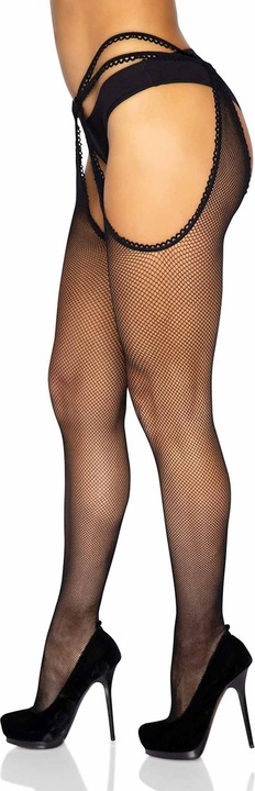 Image du produit Leg Avenue Bas avec porte-jarretelles (Taille unique)