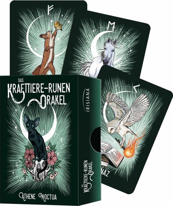 Produktbild Das Krafttiere Runen Orakel (Deutsch, Athene Noctua, 2024)
