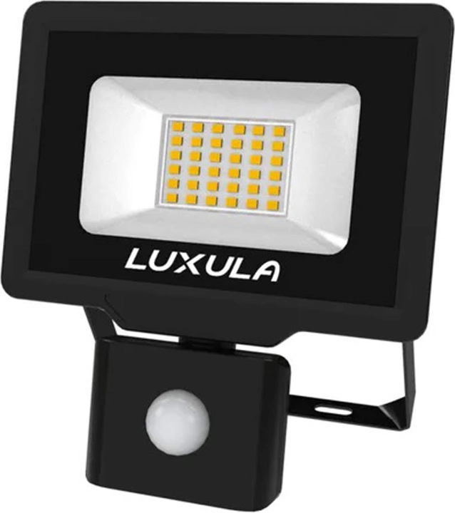 Luxula LED-Fluter mit Bewegungsmelder (3000 lm, E27, IP65)