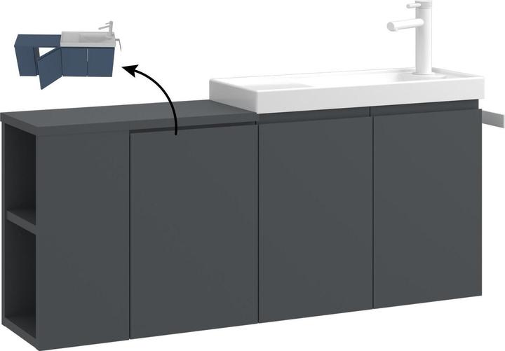 Produktbild Homitis Ferla 110 Bathroom Cabinet With Sink