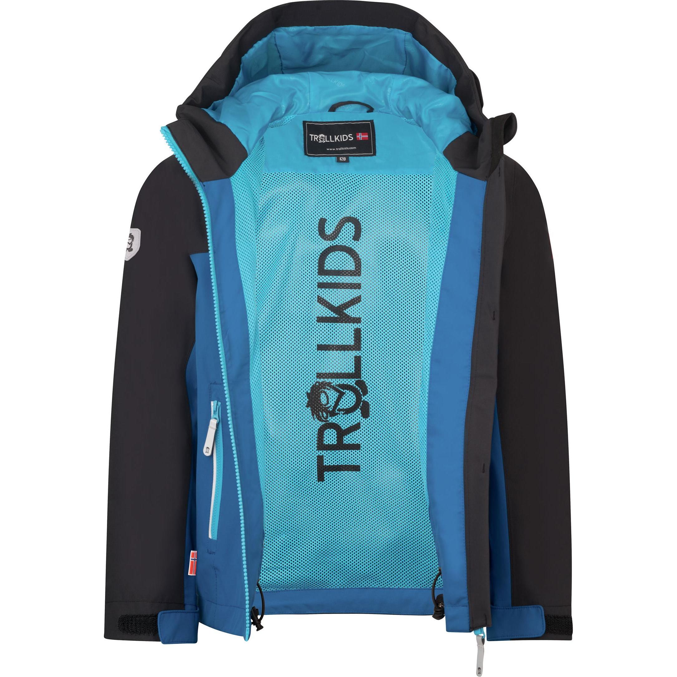 Thumbnail - Trollkids, Unisex, Velojacke, Kid's Telemark Jacket (116), Blau, 116