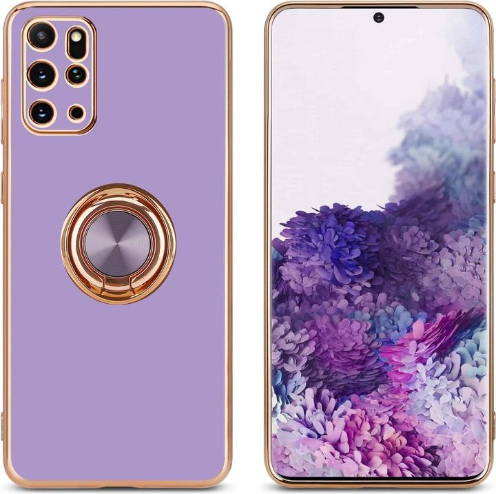 Produktbild Cadorabo Hülle für Samsung Galaxy S20 PLUS im TPU mit Kameraschutz und Ring LM089 Style (Samsung Galaxy S20+)