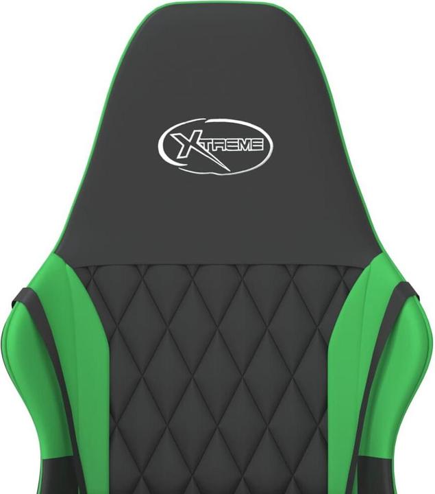 Image du produit vidaXL Gaming-Stuhl mit Massagefunktion Schwarz und Grün