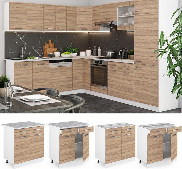 Produktbild Vicco Küchenunterschrank R-Line (80 x 46 x 81.5 cm)