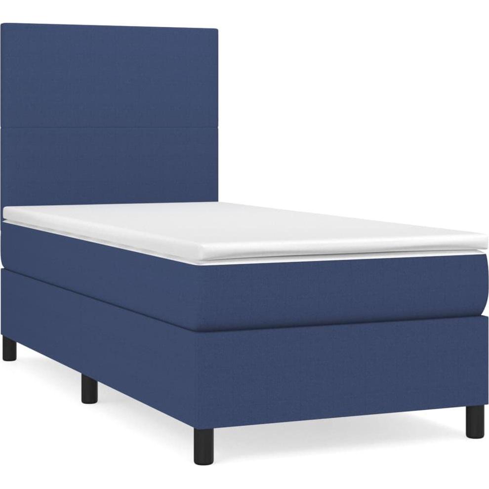 VidaXL, Bett, Bo x springbett mit Matratze 120 x 190 cm Stoff (120 x 190 cm)