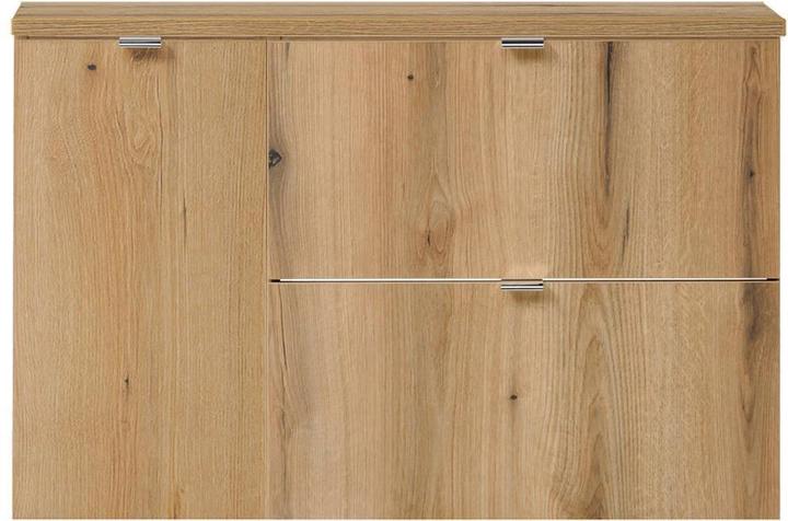 Produktbild En.Casa Waschtischunterschrank Skelbolu 90x60x40 cm Eicheoptik
