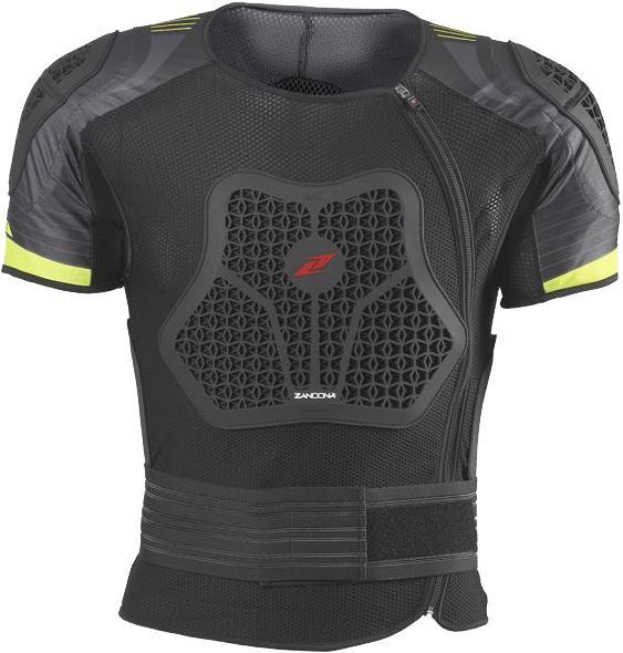 Actual product image Zandona NETCUBE VEST PRO X7 Protektorenhemd schwarz XL (XL, Protector shorts)