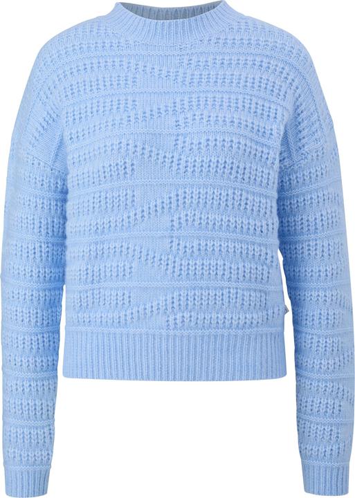 Produktbild s.Oliver Strickpullover Strickpullover mit Musterstruktur (S, XS)