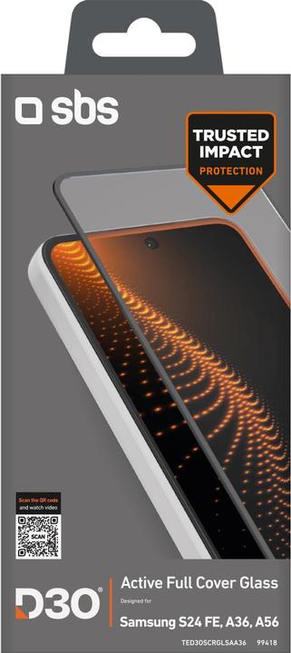 Actual product image SBS Screenglass (1 pcs., Oppo A36, Oppo A56, Samsung Galaxy S24 FE)