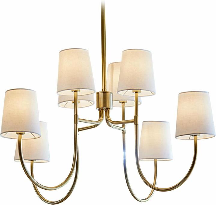 Produktbild Loberon Hängelampe Plainfield bronze/weiss (E14)