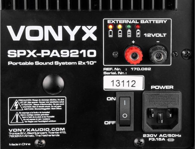 Actual product image Vonyx SPX-PA9210 (Active, 1x 1000 W)
