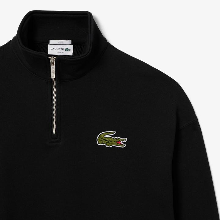 Produktbild Lacoste Accent Sweatshirt Reissverschluss lose Passform (S)