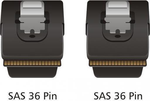 Actual product image Delock mini SAS Internal SAS (Serial Attached SCSI) cable