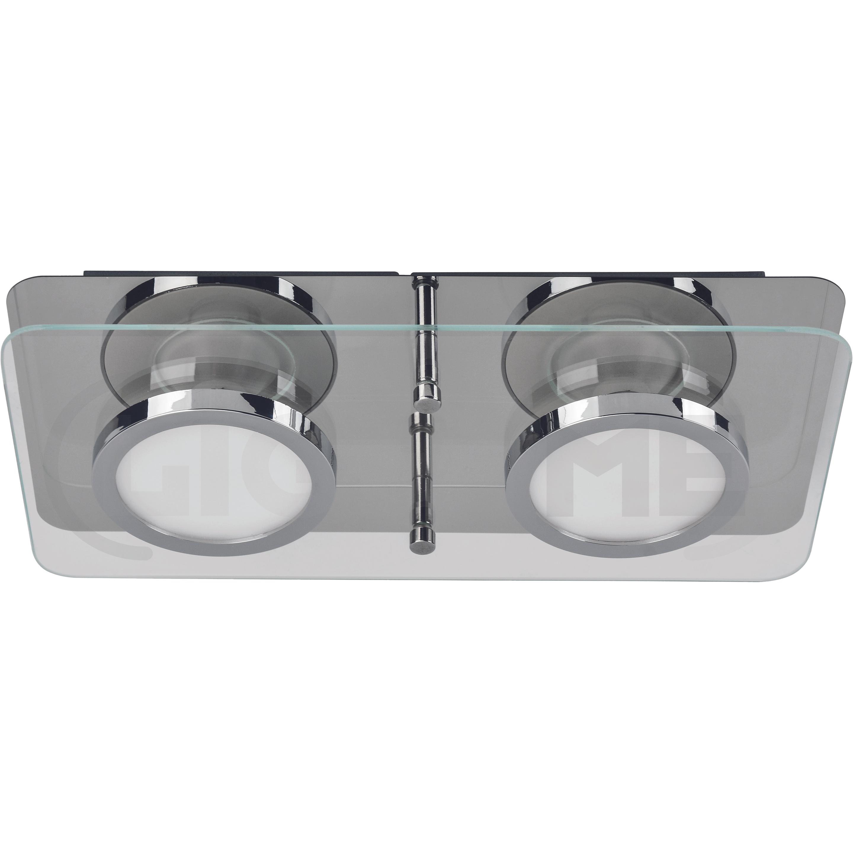 LightMe, Wandleuchte + Deckenleuchte, LM85621 (700 lm, GU10)