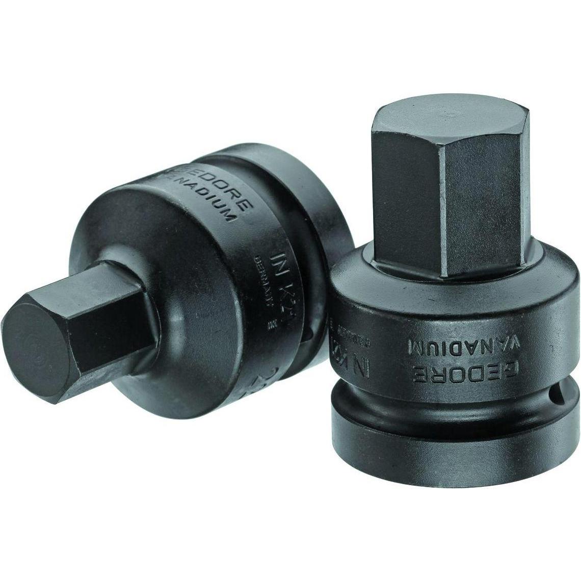 Gedore, Steckschlüssel + Stecknuss, IN K 21 22 Kraftschraubereinsatz 1" Innen-6-kant 22 mm (22 mm)