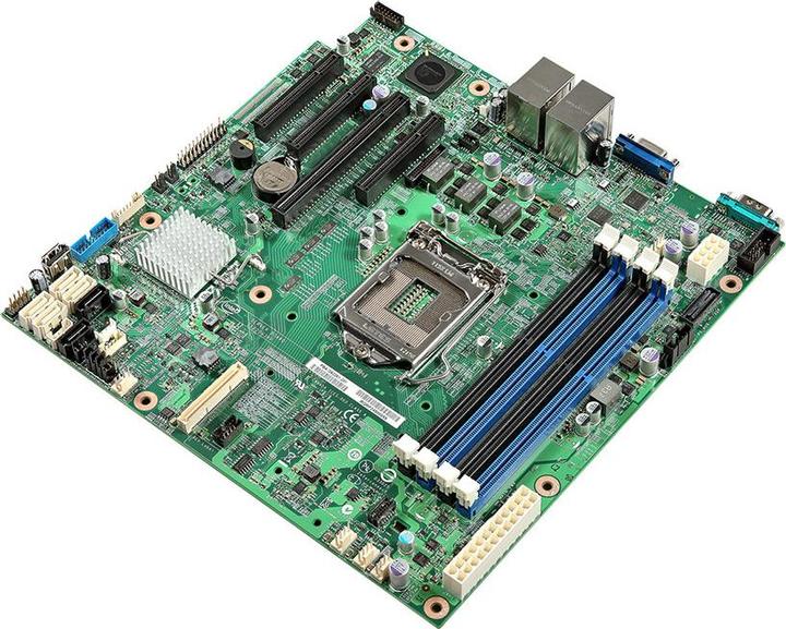 Actual product image Intel DBS1200V3RPL Server/Workstation Motherboard ® C226 LGA 1150 (Socket H3) micro (LGA 1150, Intel C226, mATX)