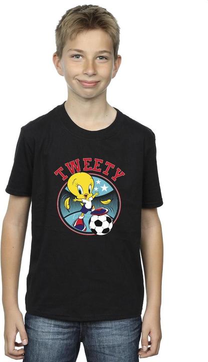 Produktbild Looney Tunes Tweety Football Circle TShirt Jungen (152, 158)