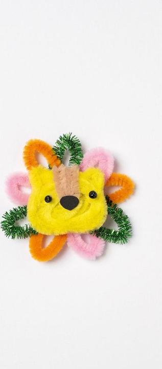 Productafbeelding Folia Pijpenrager veelkleurig chenilledraad Safari Ø 8,0 mm 10 stuks. (0.50 m)