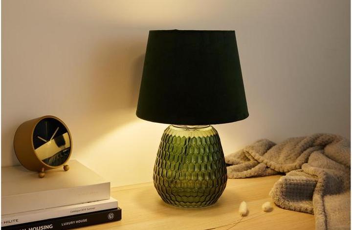 Image du produit Pauleen Lampe de table Crystal Velours E14 Vert (E14)