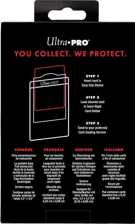 Image du produit Ultra Pro Card Grading Submission Combo Pack 50ct