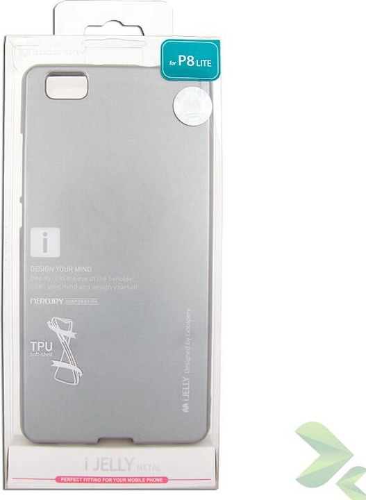 Immagine prodotto I-Jelly - Cover per Huawei P8 Lite (grigio) (Huawei P8 Lite)