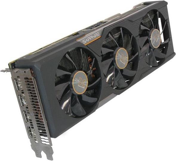 Actual product image Sapphire R9 Fury Tri-X (4 GB)