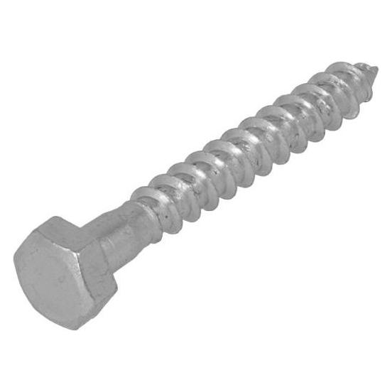 Proftec, Schroef Accessoires, 5350.01.61901 Houtdraadbout Vz 4.6 Sw-13 DIN571 8 X 50 Mm - 50 Stuks